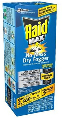 Raid No Mess Dry Fogger 3 Pack
