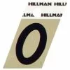 Hillman 1.5" Adhesive Angle-Cut House Number, Black/Gold