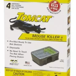 Motomco Tomcat Mouse Bait Station 4Pk