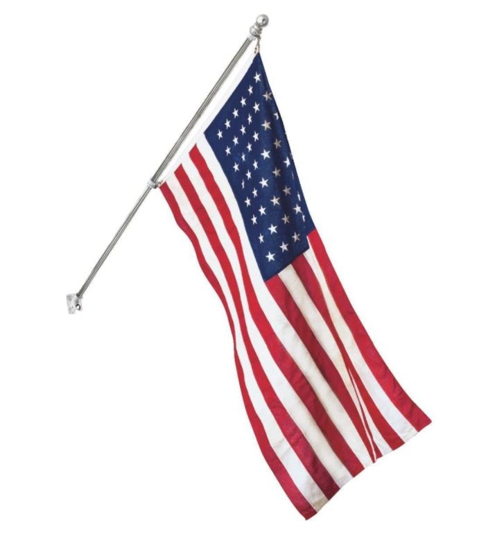 Valley Forge Flag All-American Series 3 x 5 Foot Nylon US American Flag Kit