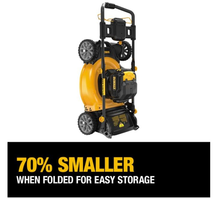 DeWalt 21.5 in. 20-Volt MAX Lithium-Ion Cordless Battery Walk Behind Push Mower - Image 3