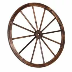 DDI Burnt Wooden Wheel