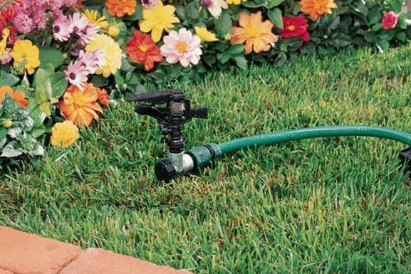 Orbit Irrigation Impact Sprinkler On Zinc Spike
