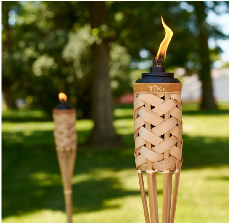 Tiki Luau Bamboo Torch - Image 3