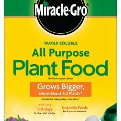 Scotts Miracle Gro Water Soluble All Purpose Plant Food, 4 Lb.