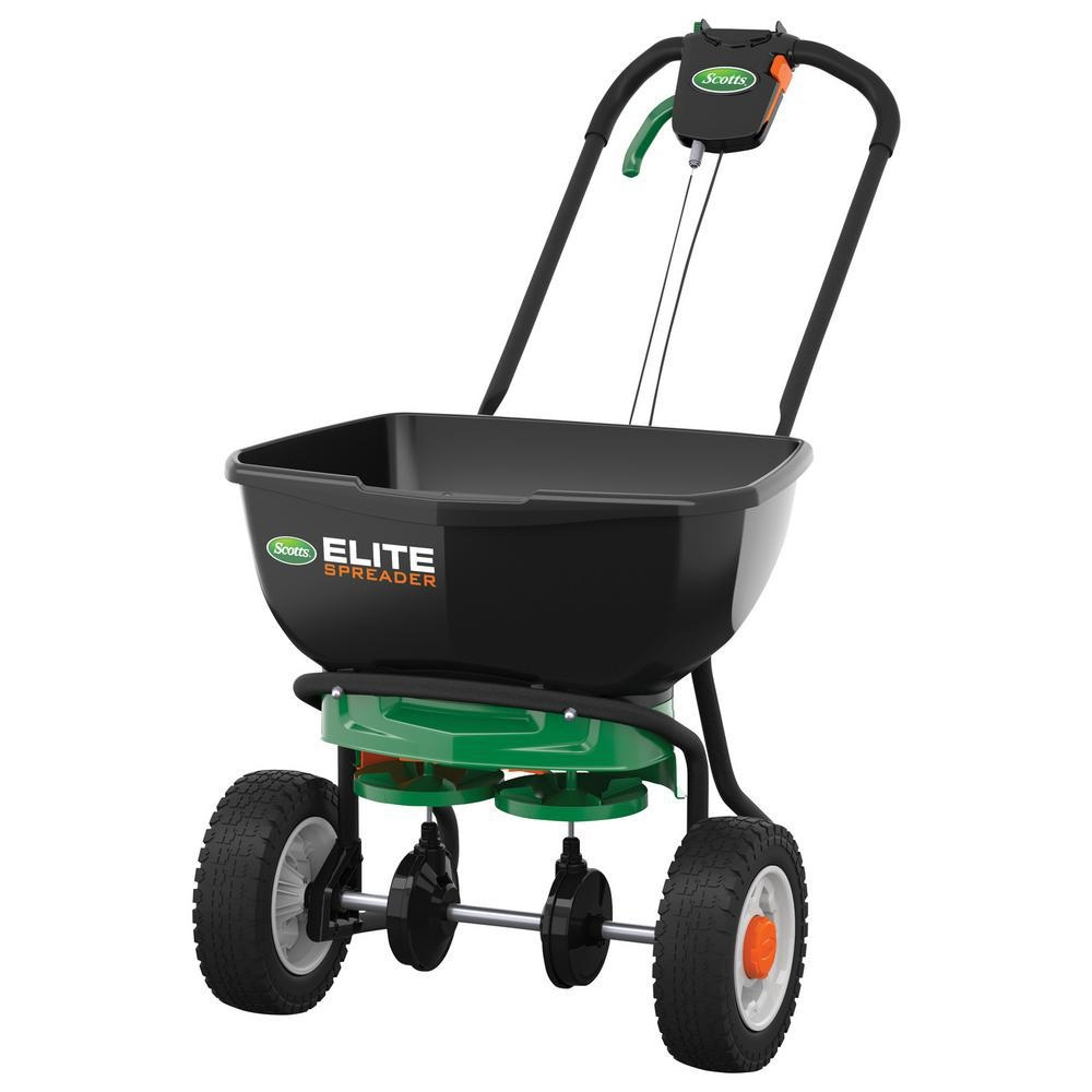 Scotts Elite Spreader With Edgeguard