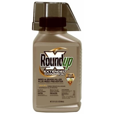Scotts RoundUp Weed & Grass Killer Plus Weed Preventer Extended Control, 1-Qt. Concentrate