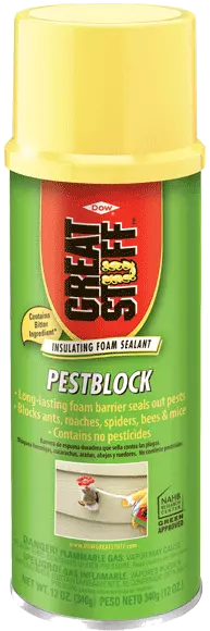 Dow GreatStuff Pest Block, 12 Oz.