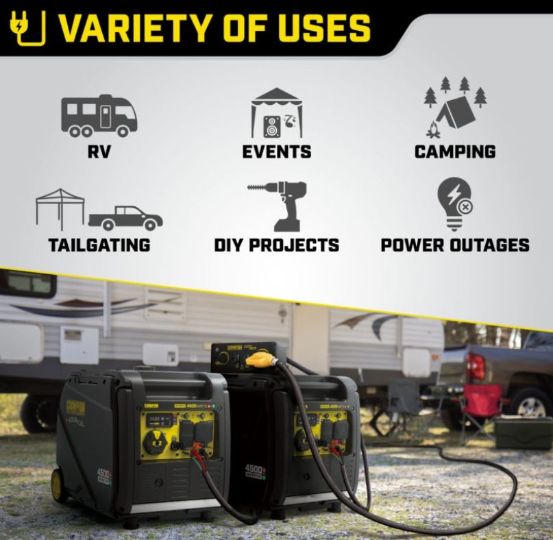 Champion 4500-Watt Dual Fuel Inverter Generator - Image 4
