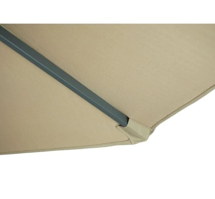 Sunray 10' Offset Umbrella with LED Lights - Image 4