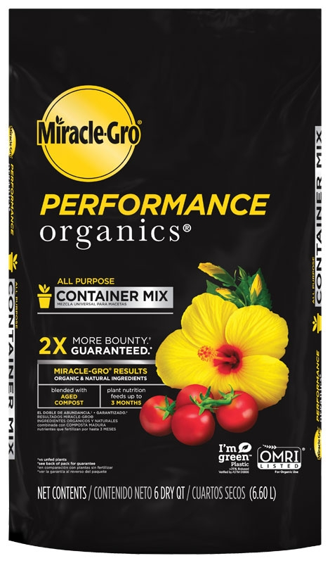 Miracle-Gro Performance Organics All Purpose Container Mix - 6 Qt