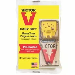 Victor Pre Baited Mouse Trap 2pk