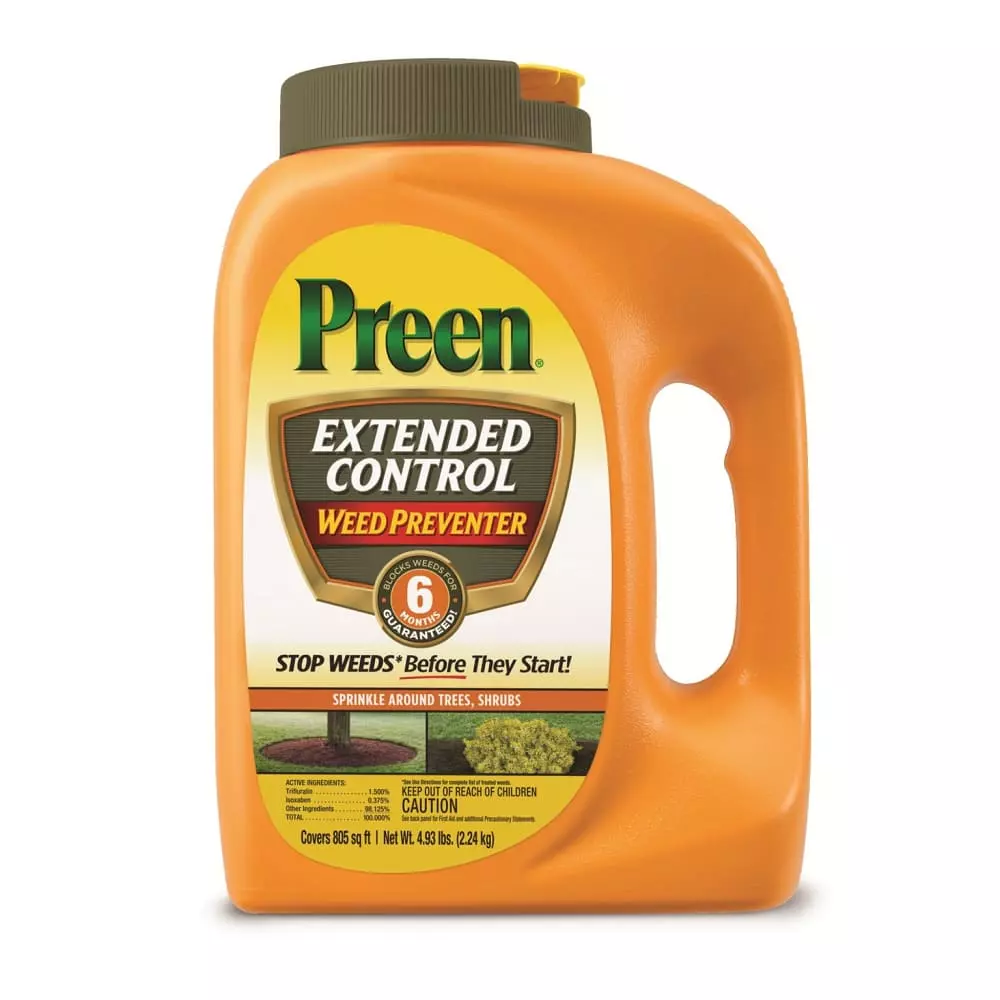 Preen® Extended Control Weed Preventer - 4.93 lbs