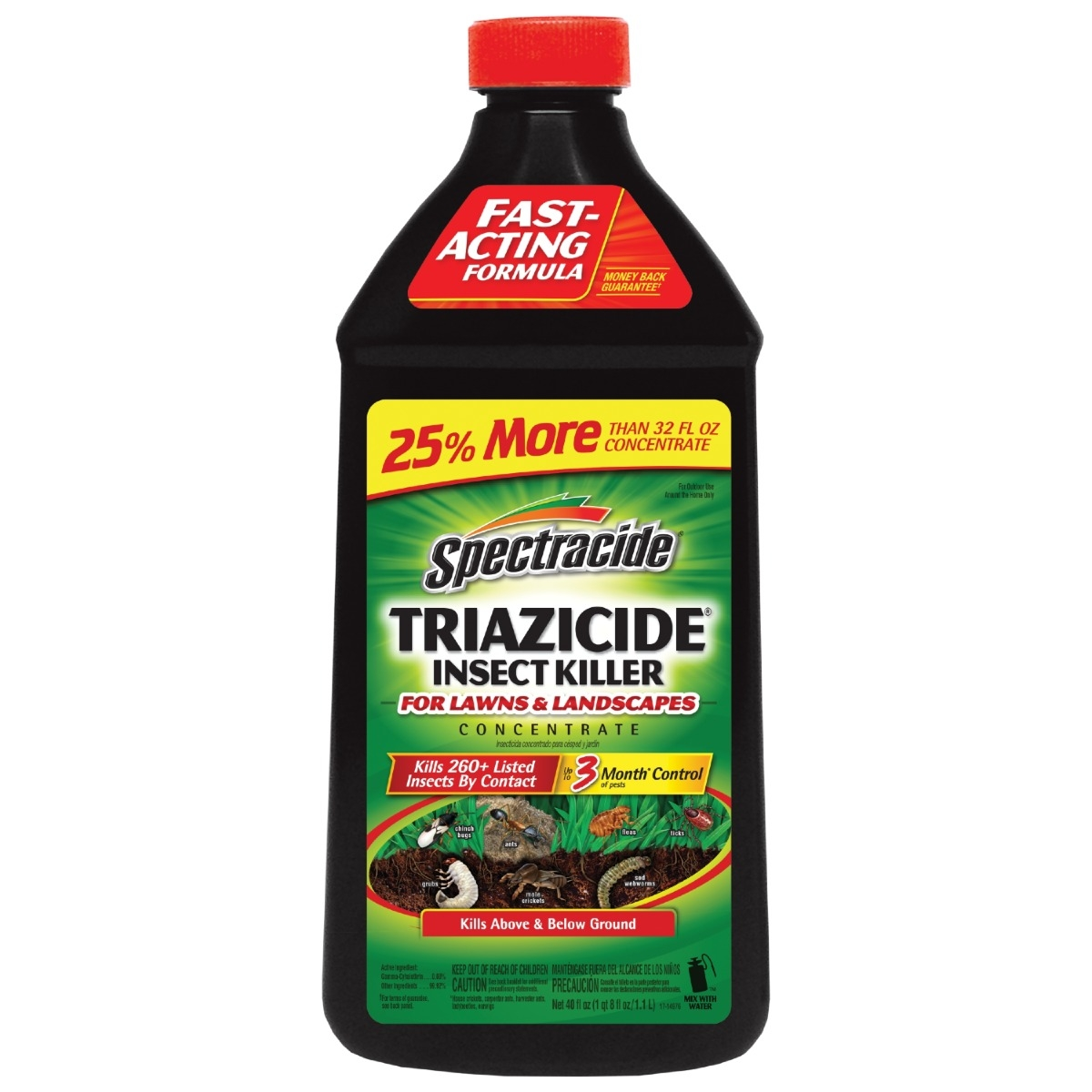 Spectracide Triazicide Lawn & Landscapes Insect Killer Concentrate, 40 oz.