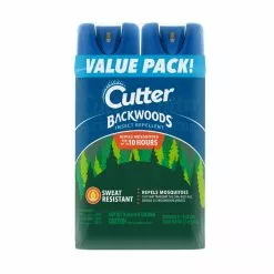 Cutter Backwoods Insect Repellent Aerosol, 6 oz. (2-Pack)