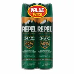 Repel Sportsmen Max 40% DEET Repellent Value Pack