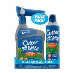 Cutter Backyard Bug Control Fogger/Spray Combo Pack