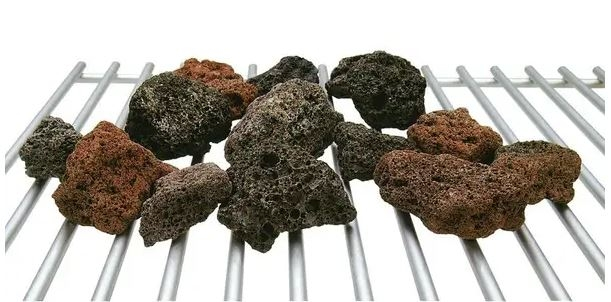 Char-Broil 6284652 Lava Rock for Gas Grill, 6 Lbs