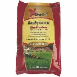 X-Seed 50lb Hardy Lawn Ultra Premium Grass Seed Mix