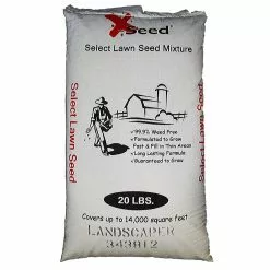 X-Seed 20lb Landscaper Grass Seed Mix, 20lb