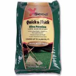 X-Seed 20lb Bag Quick & Thick Ultra Premium Grass Seed