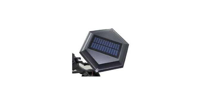 Sun-Ray Solar Lamp Post/Planter, 7' - Image 3