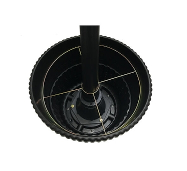 Sun-Ray Solar Lamp Post/Planter, 7' - Image 4