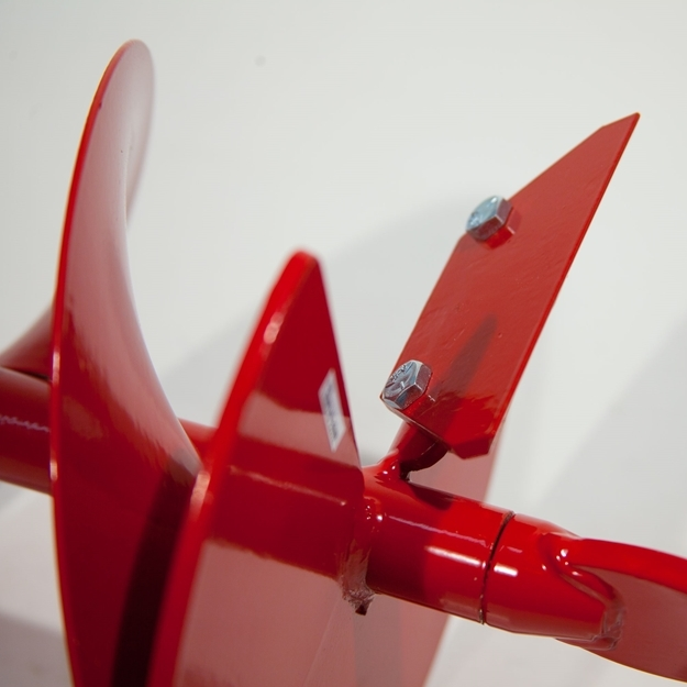 Earthquake 8" Fish Tail Replacement Earth Auger - Red - Image 2
