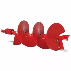 Earthquake 10" Fish Tail Replacement Earth Auger - Red