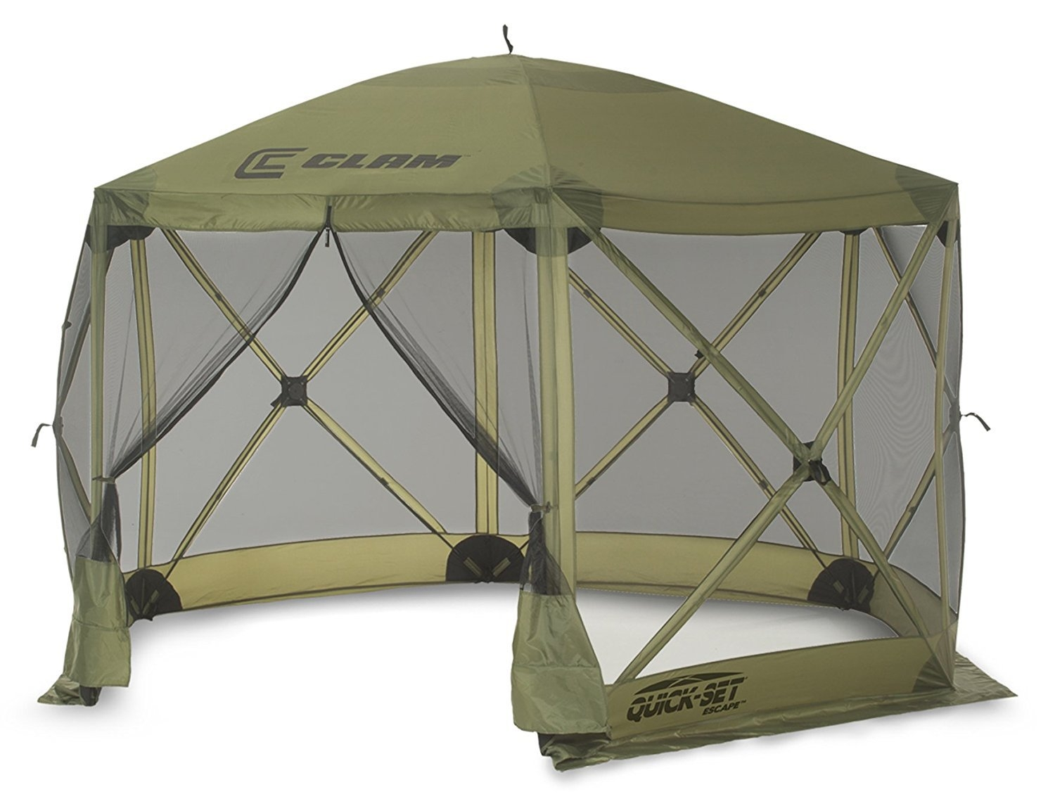 Clam Green Quick-Set Escape Screen Tent