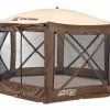 Clam Brown/Tan Quick Set Pavilion Screen Tent