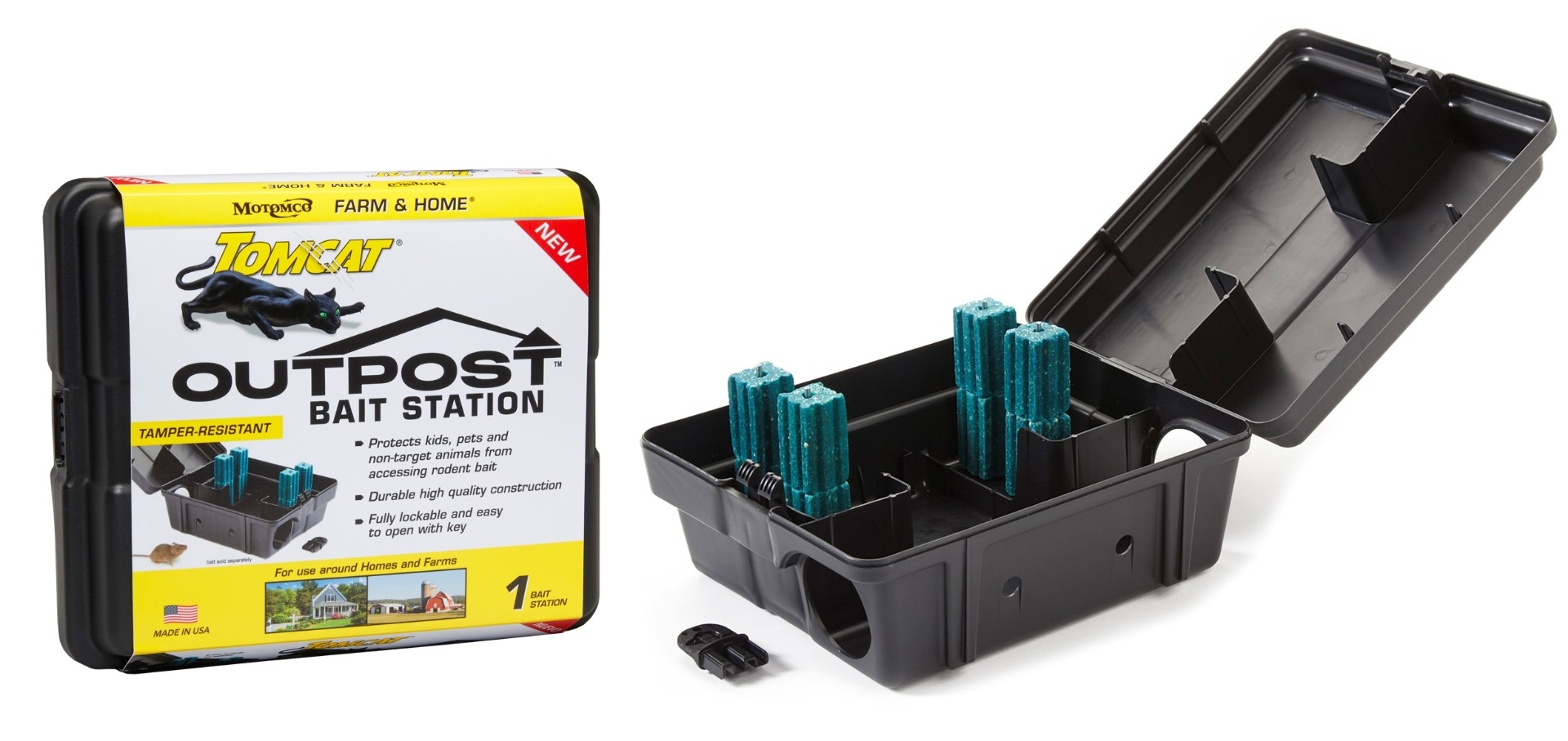 Tomcat Outpost Bait Station