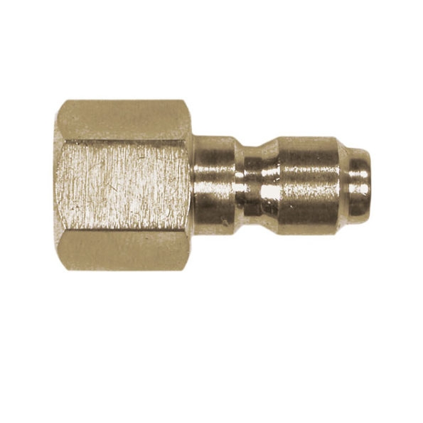 Valley Industries Plated Steel QC Plug - FNPT