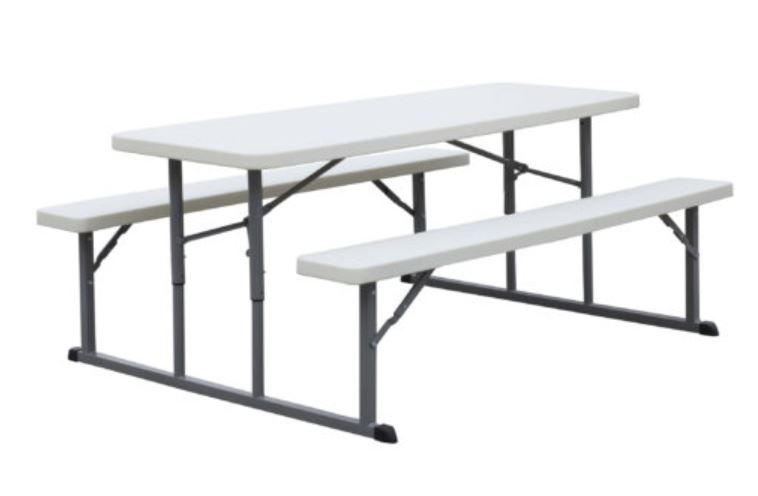 Sunny Point 69" Portable Folding Picnic Table