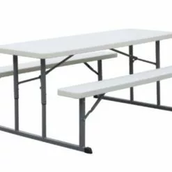 Sunny Point 69" Portable Folding Picnic Table