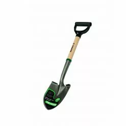 Truper Tru Tough 19" Short D-Handle Round Point Shovel