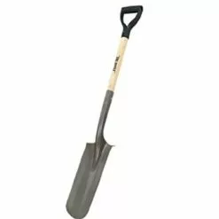Truper 31178 Tru Built Drain Spade with D-Handle 28-Inch