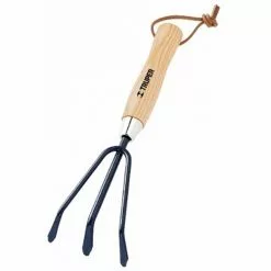 Truper Floral Garden Tool Cultivator w/ 6" Ash Handle