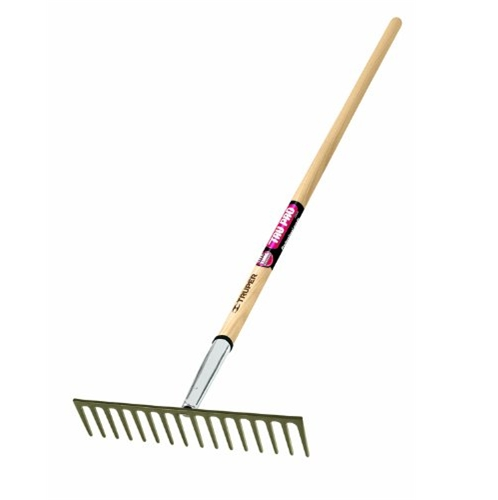 Truper Tru Pro Heavy Duty Road Rake w/ 66" Ash Handle