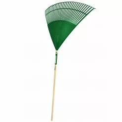 Truper Tru Tough 30" Plastic Leaf Rake w/ 48" Handle