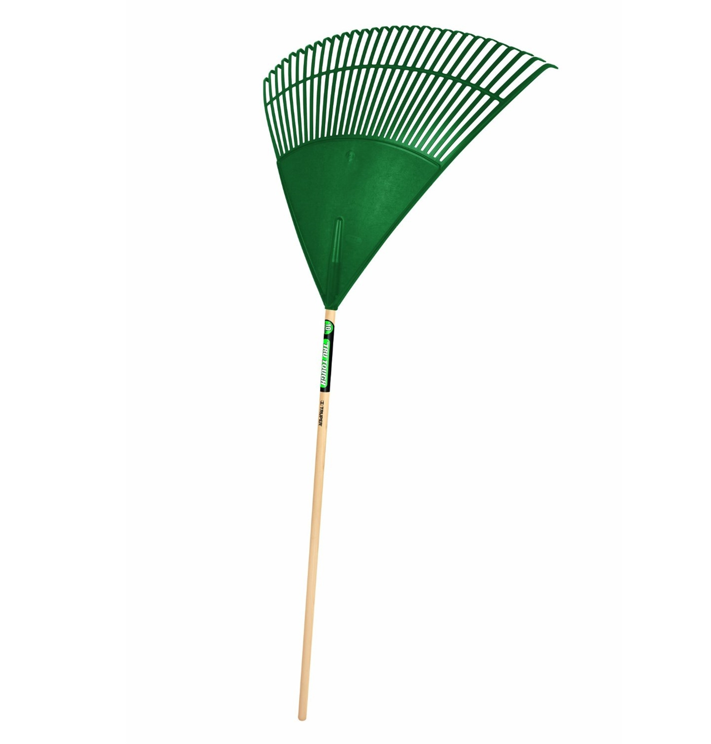 Truper Tru Tough 30" Plastic Leaf Rake w/ 48" Handle