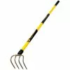Truper Tru Pro 4-Tine Forged Cultivator w/ 60" Fiberglass Handle