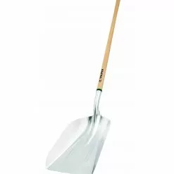 Truper Tru Tough Aluminum Scoop w/ 48" Ash Handle