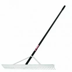 Truper Tru Pro 36" Aluminum Landscape Rake w/ 66" Aluminum Handle