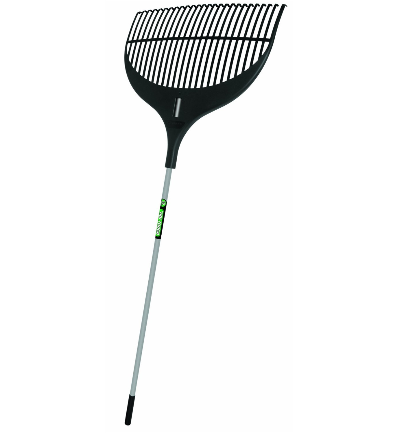 Truper Tru Tough Flexible Plastic Leaf Rake w/ 56" Steel Handle