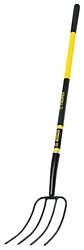 Tru Pro 4-Tine Manure Fork, 9" Spread, 50" Fiberglass Handle w/ 9" Grip | 30320