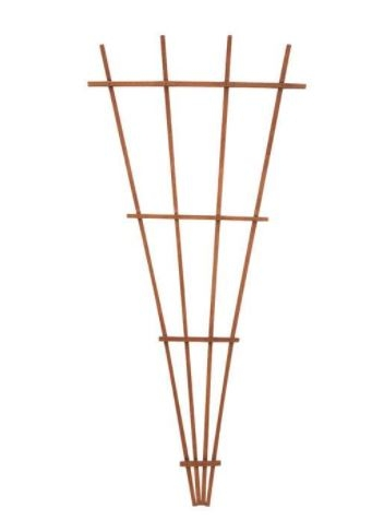 Panacea Fan Trellis Brown Wood