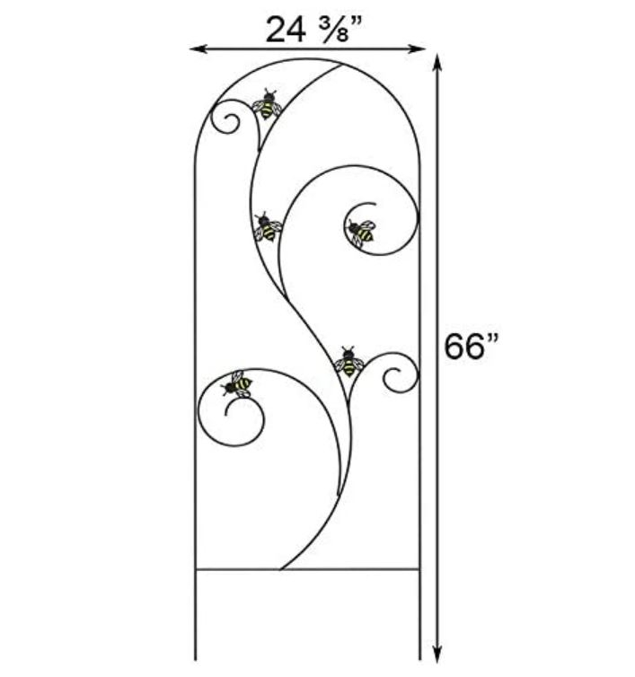 Panacea 66" Bee-Conscious Garden Trellis - Image 2