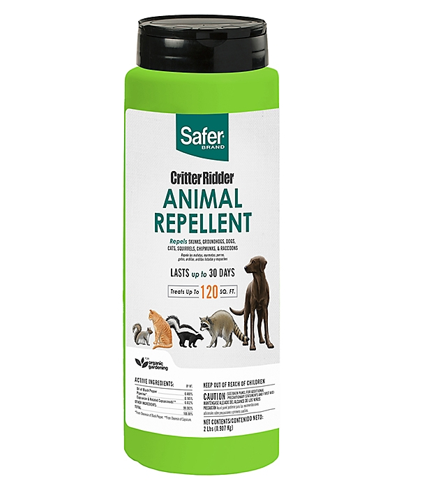 SAFER BRAND CRITTER RIDDER® ANIMAL REPELLENT GRANULES