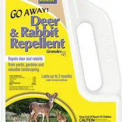Bonide GO AWAY Deer & Rabbit Repellent Granules 3Lb
